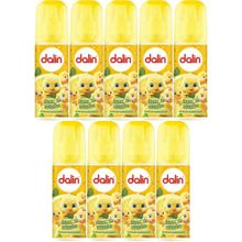 Dalin Limon Çiçeği Limon-Bergomat-Papatya 9x150 ml Bebek Kolonyası