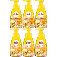 Dalin Mango ve Portakal Kokulu 6x200 ml Köpük Sabun