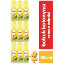 Dalin Orman Esintisi 9x150 ml Sprey Bebek Kolonyası