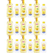 Dalin Rahat ve Mutlu Klasik 9 Adet 700 ml Pompalı Bebek Şampuanı ve 100 ml Bebek Yağı