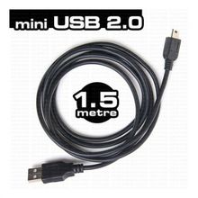 Dark 1.5 mt Siyah Mini USB 2.0 Şarj ve Data Kablosu