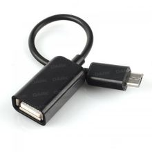 Dark 20 cm DK-CB-USB2MICROTG2 Micro USB 2.0 OTG Siyah Kablo