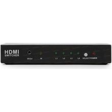 Dark 4 Giriş 1 Çıkışlı Uzaktan Kumandalı Full HD 4K HDMI Switch