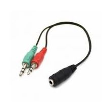 Dark DK-CB-AUC02 2x3.5 mm Stereo Erkek 3.5 mm Stereo Dişi Y Kablo