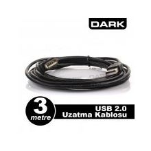 Dark DK-CB-USB2EXTL300 3 m USB 2.0 Uzatma Kablosu