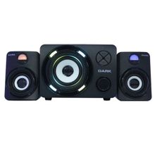 Dark SP-214 11W RMS 7 Farklı Renk Titreşimli Led 2+1 Hoparlör