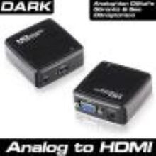 Dark Vga To Hdmı Siyah Dönüştürücü
