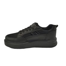 Darkstep 151Z Ortopedik Triko Hafif Taban Günlük Siyah Kadın Sneaker Spor Ayakkabı