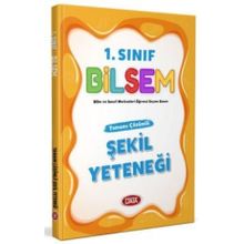 Data Yayınları 1. Sınıf Bilsem Tamamı Çözümlü Şekil Yeteneği
