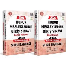 Data Yayınları - 2024 GYS Adalet Bakanlığı Hukuk Mesleklerine Giriş Sınavı Soru Bankası 1-2 Cilt