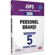 Data Yayınları 2024 JSPS Jandarma ve Sahil Güvenlik Jandarma Branşı Personeli Sınavı Tamamı Çözümlü 5 Deneme Sınavı