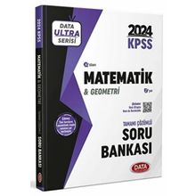 Data Yayınları 2024 KPSS Ultra Serisi Matematik Geometri Soru Bankası