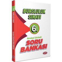 Data Yayınları 6. Sınıf Bursluluk Sınavı Soru Bankası - Karekod Çözümlü