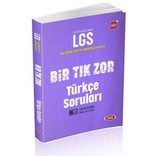 Data Yayınları LGS Bir Tık Zor Türkçe Soruları