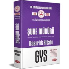Data Yayınları T.C. İçişleri Bakanlığı Şube Müdürü GYS Soru Bankası ve Hazırlık Kitabı