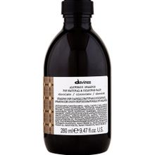 Davines Alchemic Koyu Kahverengi Saçlar için 280 ml Şampuan