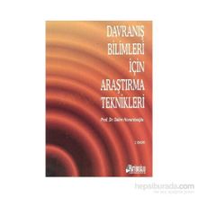 DAVRANIŞ BILIMLERI İÇIN ARAŞTIRMA TEKNIKLERI - SELIM HOVARDAOĞLU