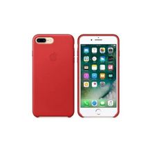 Daytona Apple iPhone 7/8 Plus Kırmızı Deri Cep Telefonu Kılıfı