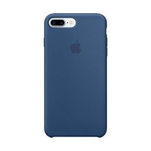 Daytona Apple iPhone 7/8 Plus Koyu Mavi Silikon Cep Telefonu Kılıfı