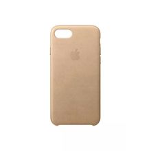 Daytona Apple iPhone 7/8 Plus Tan Deri Cep Telefonu Kılıfı