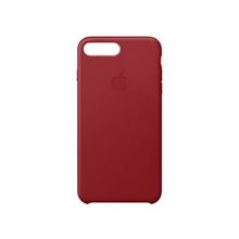 Daytona Apple iPhone 7/8 Telefon Uyumlu Ultra Slim Mikrofiber Kırmızı Deri Cep Telefonu Kılıfı