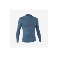 Decathlon 100 Gri Slim Fit Uzun Kollu Uv Korumalı Erkek T-Shirt
