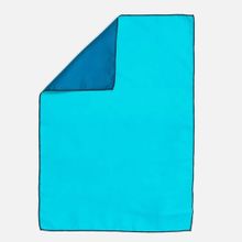 Decathlon 39x55 cm Mavi Yeşil S Çift Taraflı Mikrofiber Havlu