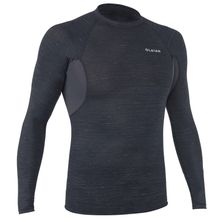 Decathlon 900 Siyah Slim Fit Uzun Kollu Uv Korumalı Erkek T-Shirt