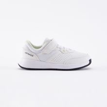 Decathlon Artengo Beyaz Sarı Essentiel Kd Çocuk Cırt Cırtlı Tenis Ayakkabısı