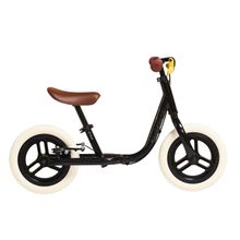 Decathlon Btwin Runride 500 10" Siyah Bej Çocuk Denge Bisikleti