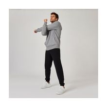 Decathlon Domyos 500 Regular Fitness Hafif Antrenman Siyah Erkek Eşofman Altı
