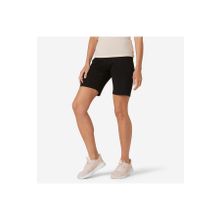 Decathlon Domyos 500 Regular Fitness Hafif Antrenman Siyah Kadın Taytlı Kısa Spor Şortu