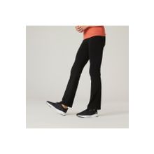 Decathlon Domyos Kadın 500 Fitness Hafif Antrenman Siyah Regular Spor Tayt