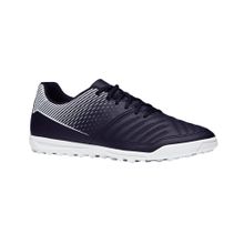 Decathlon Kıpsta Futbol Ayakkabısı Siyah Beyaz Agility 100 TF Erkek Halı Saha Ayakkabısı