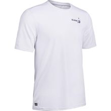 Decathlon Olaian Water Uv Korumalı Beyaz Erkek T-shirt
