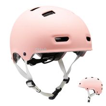 Decathlon Oxelo Paten Kaykay Scooter Pembe Mf500 Kask