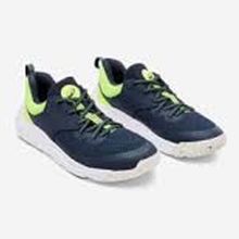 Decathlon Playful Fast Mavi Sarı Çocuk Bağcıklı Spor Ayakkabı