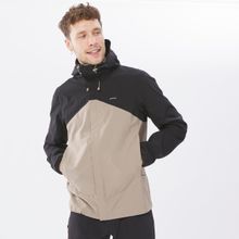 Decathlon Quechua MH150 Siyah Bej Erkek Outdoor Yağmurluk