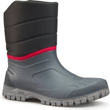 Decathlon Quechua SH100 X-Warm Gri Siyah Erkek Kar Botu