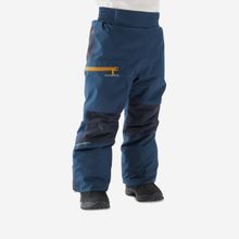 Decathlon Quechua SH500 Mountain Mavi Sıcak Tutan ve Su Geçirmez Çocuk Outdoor Pantolon