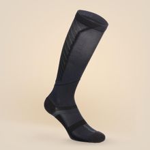 Decathlon Siyah Kompresyon Çorabı