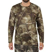 Decathlon Solognac 100 Treemetic Kamuflaj Desenli Unisex Avcılık T-shirt