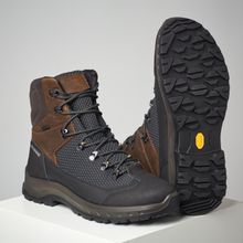 Decathlon Solognac Crosshunt 520 Kahverengi Vibram Tabanlı Su Geçirmez Avcı Botu