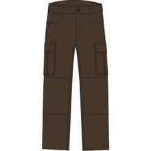 Decathlon Steppe 500 Solognac Kamuflaj Kargo Avcı Kahverengi Erkek Pantolonu