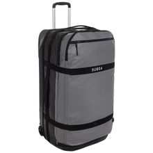 Decathlon Subea Siyah / Gri 120 lt Tekerlekli Dalış Çantası