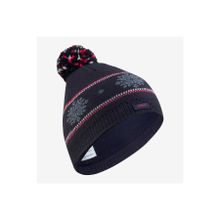 Decathlon Wedze Mavi Jacquard Çocuk Kayak Beresi