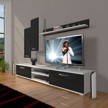 Decoraktiv Eko 7 SLM DVD Beyaz Siyah Tv Ünitesi
