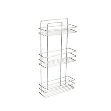 Decorev 5929 Krom Kristal Lamalı Üç Katlı Şampuanlık