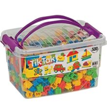 Dede 500 Parça Tik Tak Eğitici Lego Blokları Oyun Seti