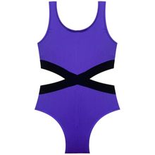 Deep Beach DB200568CM Mor Kız Çocuk Mayokini